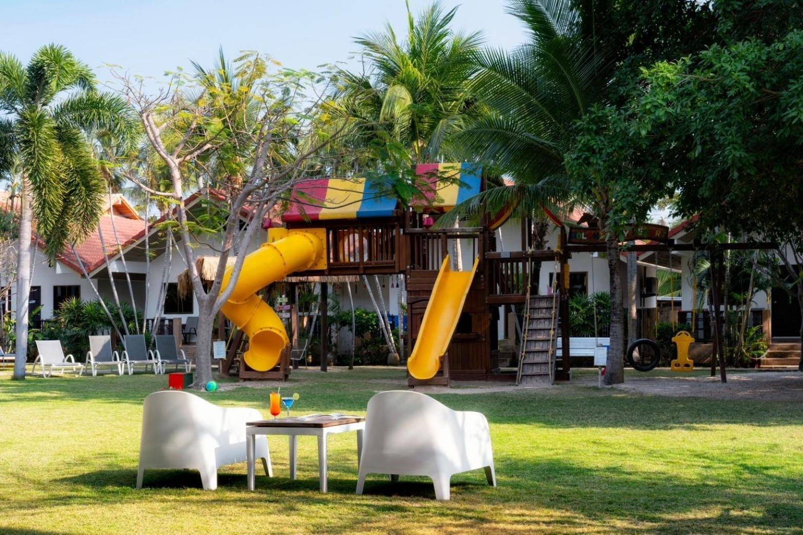 Dolphin Bay Beach Resort Sam Roi Yot Dış mekan fotoğraf